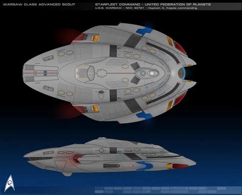 Warsaw Class Advanced Scout by HandofManos on DeviantArt | Star trek ...