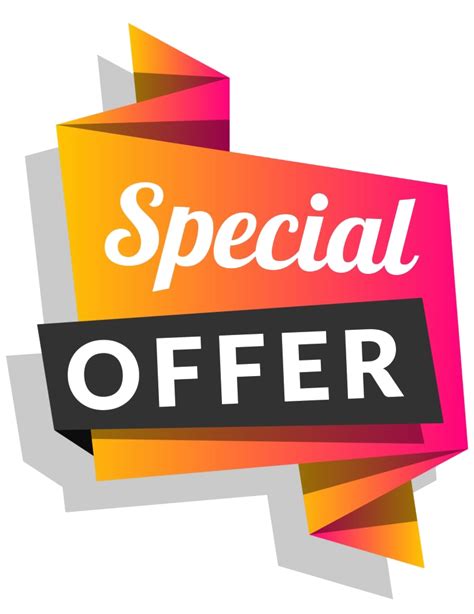 Special Offer, Promotional Sale, Save Now, Exclusive Deal, Shop Today PNG