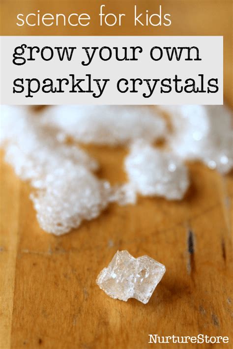 How to grow crystals :: easy kids science project - NurtureStore