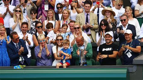 Wimbledon 2018: Touching moments as Novak Djokovic's son Stefan joins ...