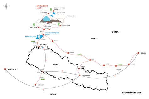 Kailash Mansarovar Yatra – Routes, Map and Interesting Facts