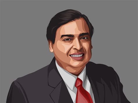 Mukesh Ambani Vector Illustration | Vector portrait, Vector ...