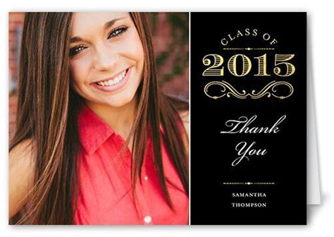 Shutterfly Graduation Cards / Collegiate Script 5x7 Photo Card By Shutterfly Shutterfly / Save ...