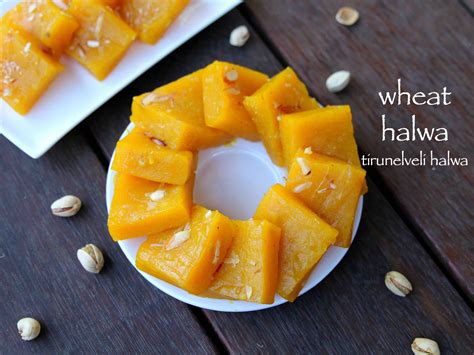 wheat halwa recipe | tirunelveli halwa | godhumai halwa or godhi halwa