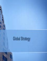 Global Strategy.pdf - Global Strategy Value Creation The Firm as a Value Chain Generic ...