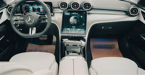 Interior of a Mercedes-Benz C-Class · Free Stock Photo