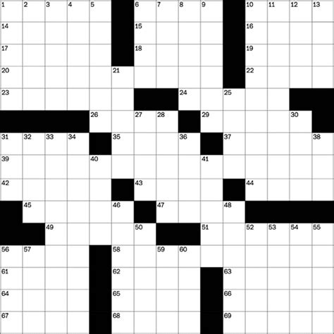 Printable Wsj Crossword - Printable Crossword Puzzles