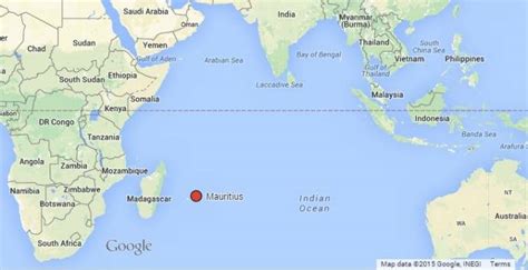 Where is Mauritius? Location map of the island