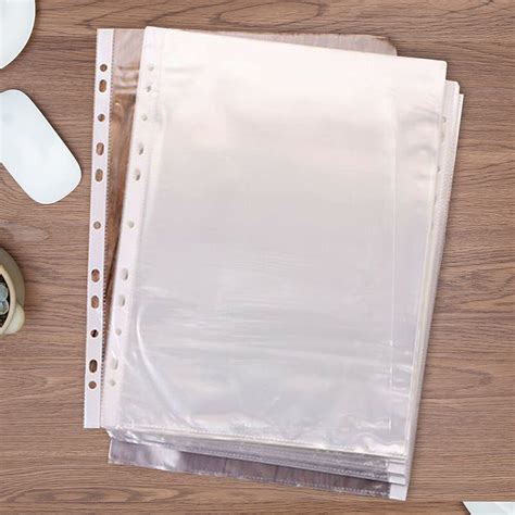 WisyCart A4 Size Transparent/ Non-Sticky Plastic Folder (50, 60% OFF