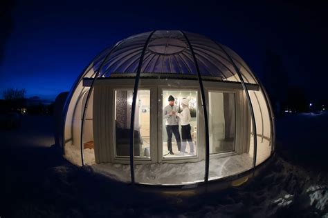 Enjoy the night sky without the cold at these innovative Arctic cabins ...