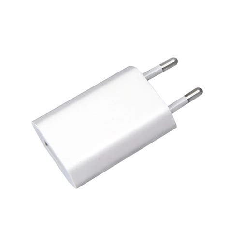 Apple USB Charger EU Plug Converter AC/DC 5W A1400 Wall Charger European Plug Adapter for iPad ...