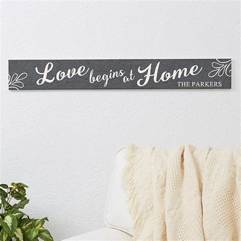 Personalized Wooden Signs - Family Home Quotes