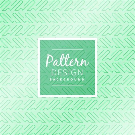 Light Green pattern background Vector | Free Download