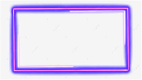 Purple Webcam Overlay PNG Image, Webcam Overlay Neon Border Purple ...