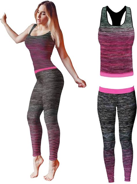 Fitness Clothes for Women, Gym Kit Running Clothes Sport Wear for Women ...