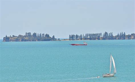 Sailing At Motuihe Island Auckland Photograph by Clive Littin - Fine Art America