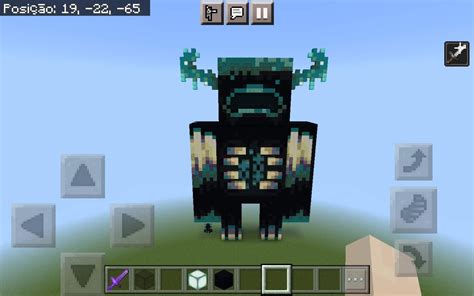 Warden statue : r/Minecraftbuilds