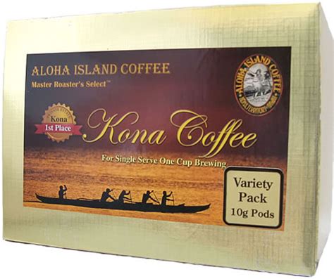 Variety Pack of Organic Kona Coffee Pods