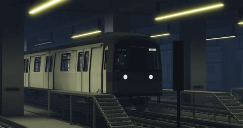 i made a metro train : r/roblox