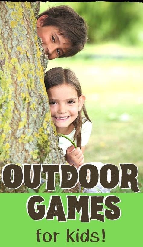 25 Clever Outdoor Games for Kids - Pedagogue