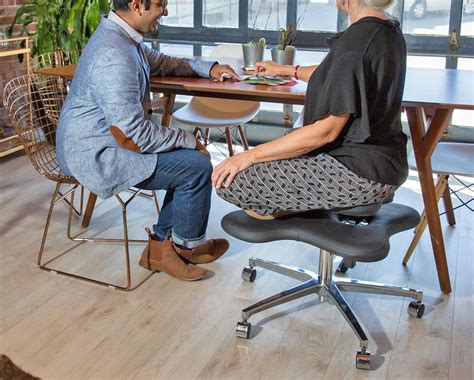 There's Now an Office Chair That Lets You Sit Cross-Legged, Or in Any ...