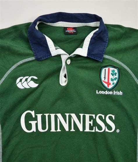 LONDON IRISH RUGBY CANTERBURY SHIRT M Rugby \ Rugby Union \ London ...