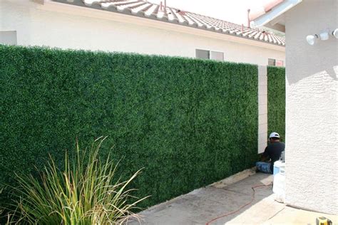 Great Fake Ivy Privacy Fence Artificial Hedge