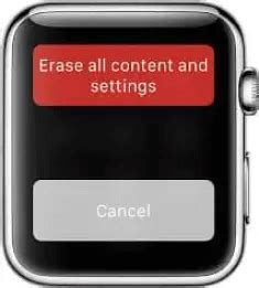 How to Reset Apple Watch to Factory Settings