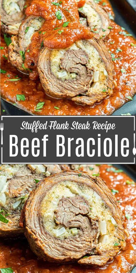 This classic beef braciole is an authentic italian beef recipe made ...