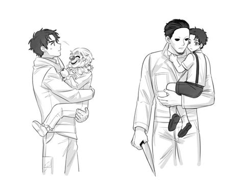 michael myers x jake park fanart - Búsqueda de Google | Michael myers art, Funny horror games ...