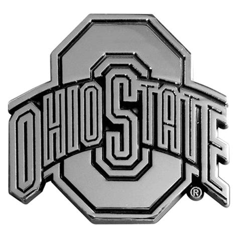 FanMats® 14872 - "Ohio State University" Chrome College Emblem