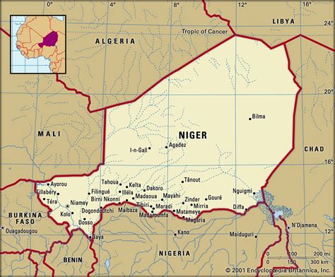 Niger River Valley Map