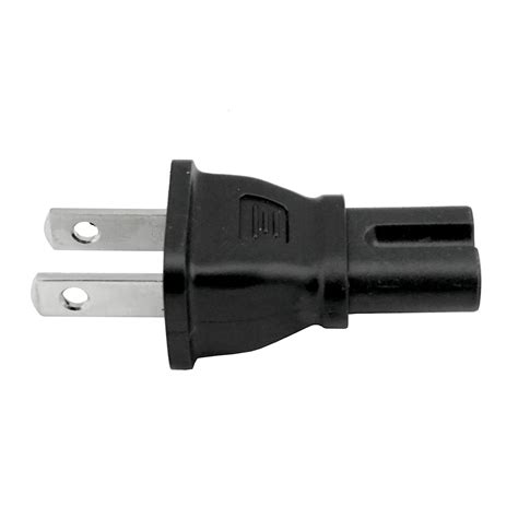 IEC C7 to USA NEMA 1-15P Plug Adapter – SIGNAL+POWER