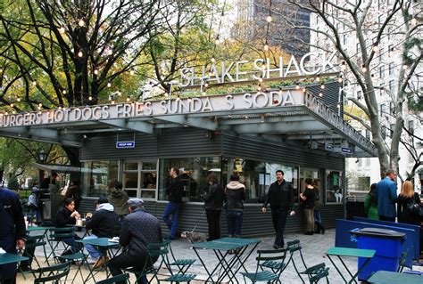 Shake Shack in Madison Square Park, NYC