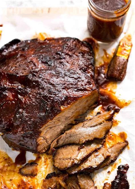 Slow Cooker Beef Brisket With Bbq Sauce | recipetineats