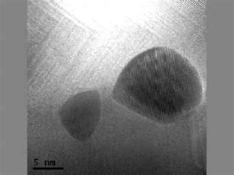 Watch Atoms of Gold on FeO Move Under an Electron Microscope - Video Kidibot