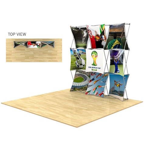 8ft 3D SNAP Pop-Up Display Kit 1