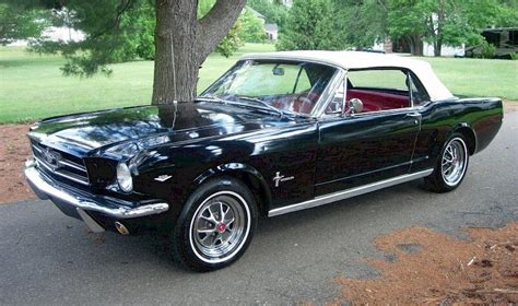 Raven Black 1965 Ford Mustang Convertible - MustangAttitude.com Photo ...