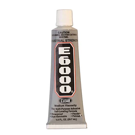 E6000 Glue Clear - Jewellery Repair and Crafts Adhesive