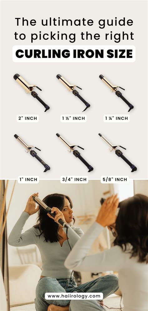 The ultimate guide to picking the right curling iron size for short, medium and long hair