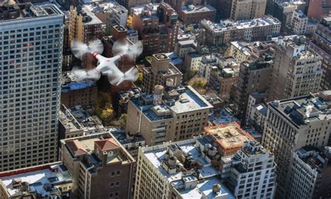 Drone Over The City Free Stock Photo - Public Domain Pictures