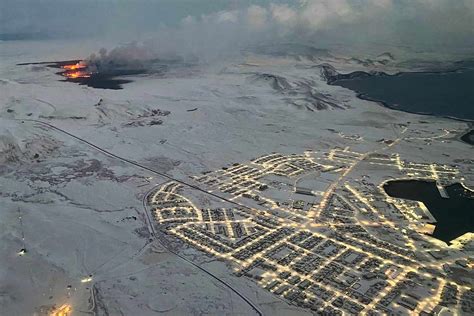 Iceland Volcano Erupts, Releasing Lava and Toxic Gases