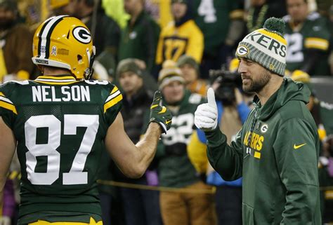 After Packers release Jordy Nelson, Aaron Rodgers offers heartfelt ...