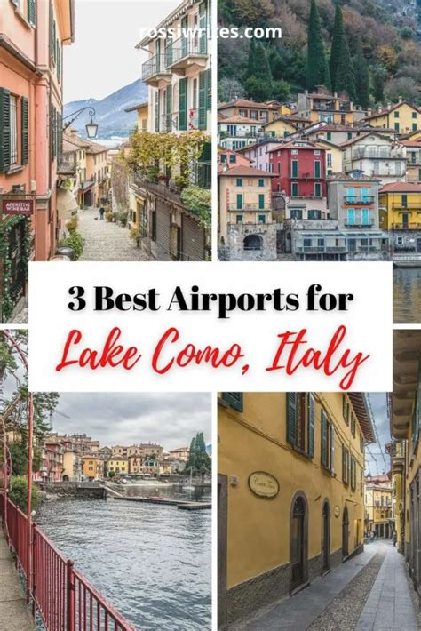 3 Best Airports for Lake Como, Italy (Transfers, Tips, and Maps)