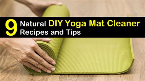 9 Simple But Effective Yoga Mat Cleaner Recipes