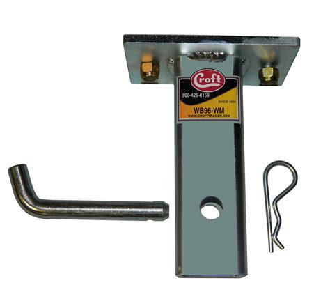 WB96-WM --- Removable Winch Bracket - Winch Mount - Croft Trailer Supply