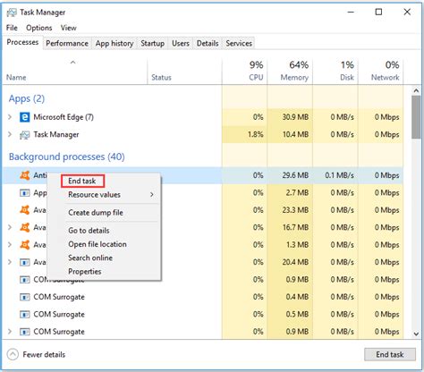 4 Solutions to Fix Too Many Background Processes in Windows 10 - MiniTool