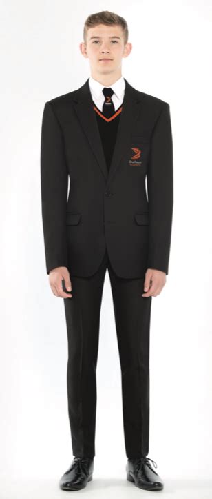 Durham Academy approved Boys Black Slim Leg Slimbridge Trousers : Michael Sehgal and Sons Ltd ...