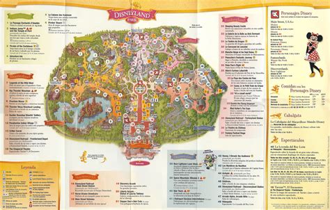 Plan Parc Disneyland Paris - PROMOPARCS.COM