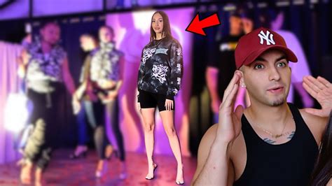 ANA WALKED AT A FASHION SHOW FOR THE FIRST TIME! - YouTube